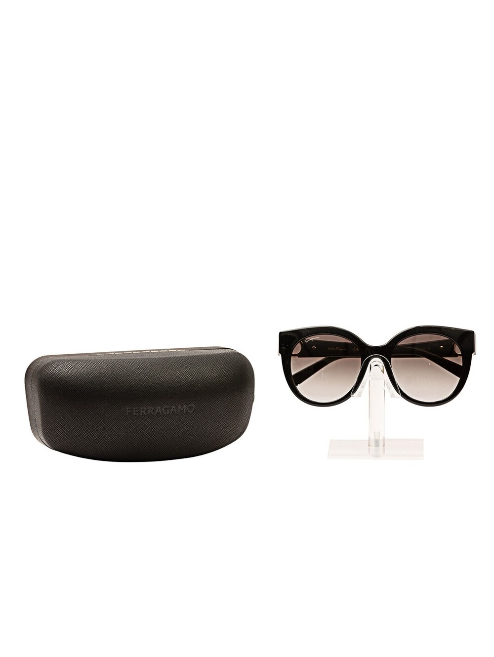 Salvatore Ferragamo Ferragamo Round Black Black